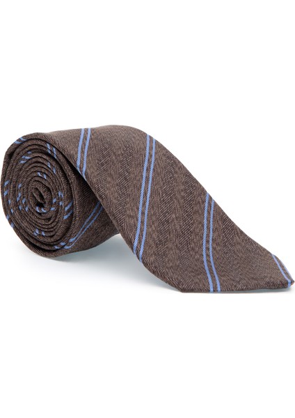 Erkek Kahverengi %100 Ipek Kravat 50317309-400 fiyatları