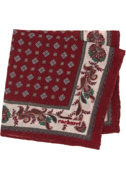 Erkek Bordo %100 Yün Mendil 50317262-900 fiyatları