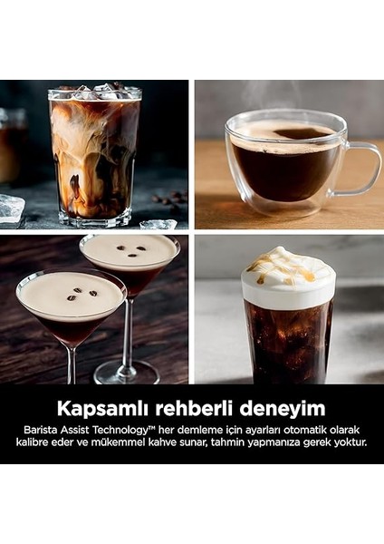 Luxe Café Premier Espresso Makinesi, 3in1 Arada, Espresso, Soğuk Demleme, Filtre Kahve, Barista Assist Teknolojisi, 4 Köpük Ayarı, Bitki Bazlı Süt Köpürtme, Soğuk Köpük Ayarı fırsatları