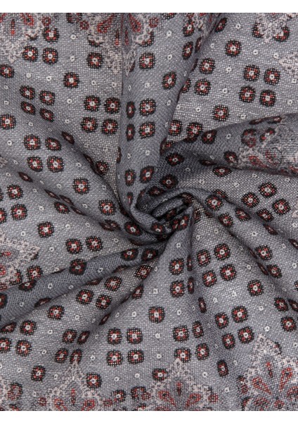 Erkek Gri %100 Yün Mendil 50317267-100 fırsatları