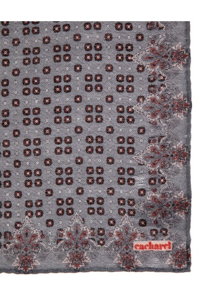 Erkek Gri %100 Yün Mendil 50317267-100 indirimleri