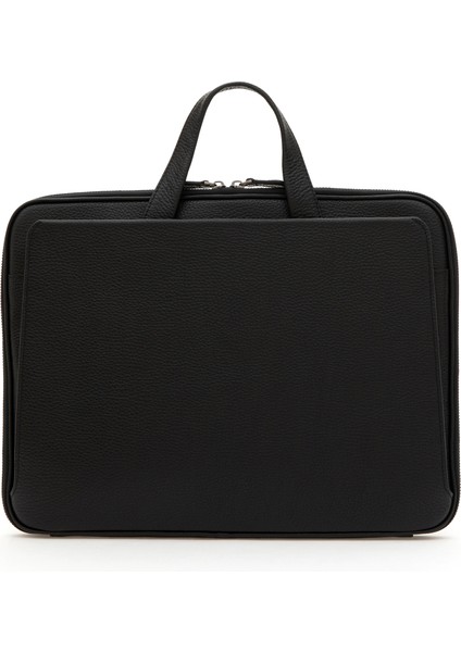 Erkek Siyah %100 Deri Evrak Çantası 50314102-VR046 fırsatları