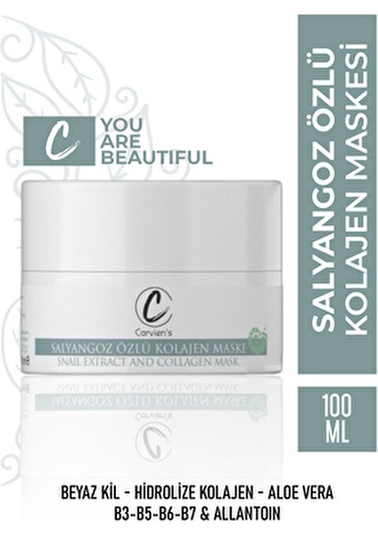 Salyangoz Özlü Krem Yüz Maskesi Tüm Cilt Tipleri İçin Yenileyici Etki 100 ml fiyatları