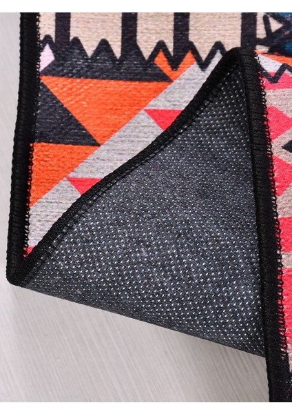 Otantik MDL057 Vintage Baskı Halı Silinebilir Yıkanabilir Salon Antre Mutfak Halı Yolluk indirimleri