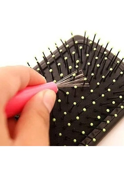 Ince Tel Uçlu Fırça Tarak ve Fırça Temizleyici Alet, Saç Temizleme Için Pratik Çözüm fiyatları