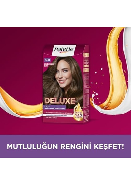 Palette Deluxe Saç Boyası 6-11 Küllü Çikolata Kahve fiyatları