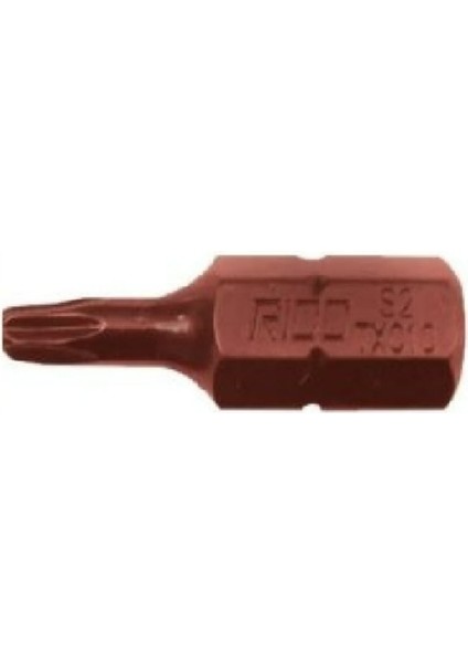 Rıco H6 Allen Bits Uç Mıknatıslı Kırmızı 30 x 10 mm