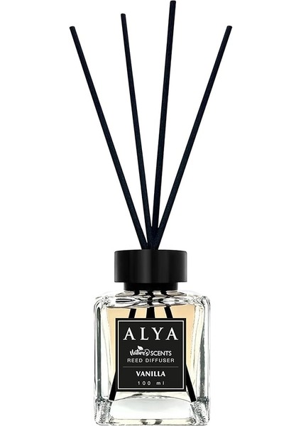 Alya Nature's Scents Vanilla Bambu Çubuklu Oda Kokusu - Vanilya Kokusu