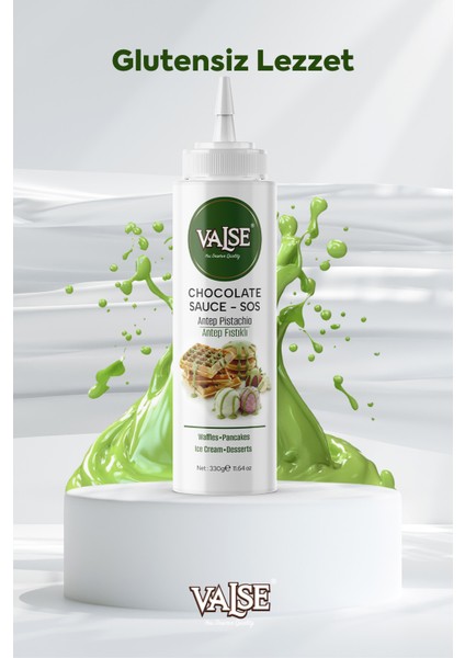 Gerçek Antep Fıstıklı Sos (Glutensiz) 330 Gr Waffle & Pankek & Meyve & Kek & Tatlı & Dondurma modelleri