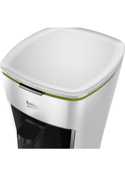 Bkk 2300 Mini Keyf Beyaz Floral Türk Kahve Makinesi