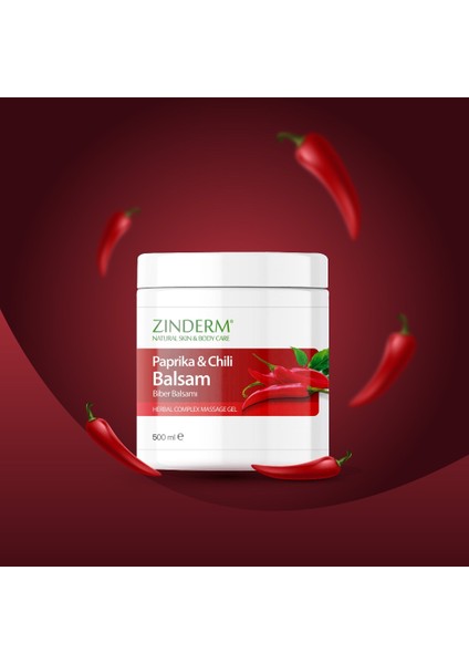 Paprika Biberli Balsam Masaj Jeli 500 ml modelleri