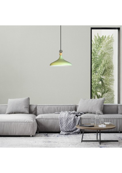 Champion Mint Büyük Şeffaf Boncuk Tekli Avize Sarkıt Salon Mutfak Cafe Butik Aydınlatma Avizeler modelleri