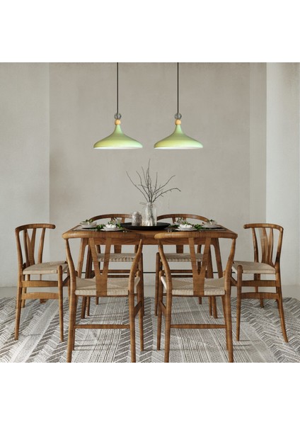 Champion Mint Büyük Şeffaf Boncuk Tekli Avize Sarkıt Salon Mutfak Cafe Butik Aydınlatma Avizeler fırsatları