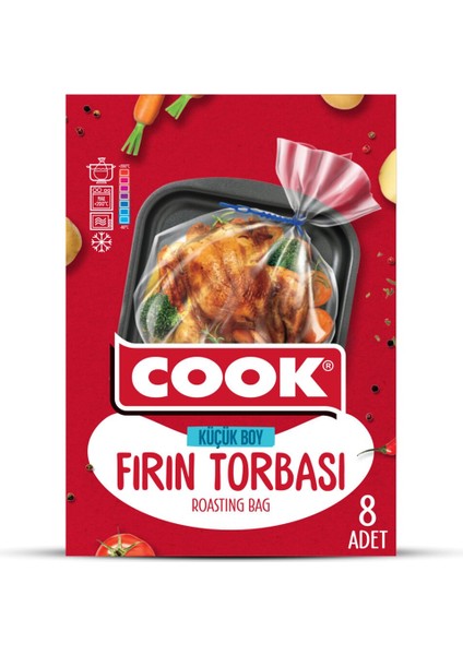 Fırın Torbası 8'li 2 Adet