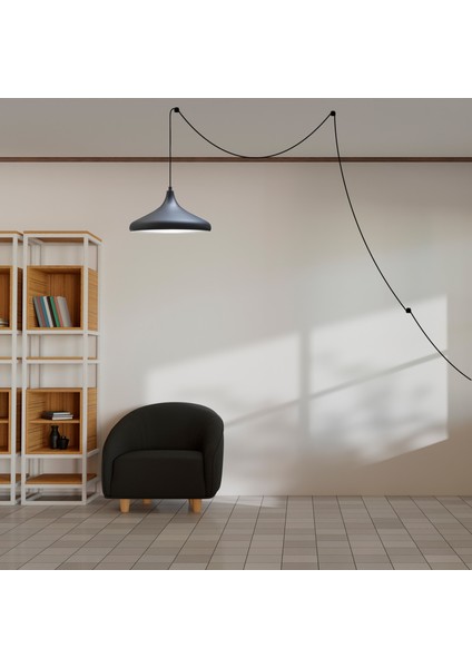 Champion Fişe Takılabilir Tekli Avize Sarkıt Salon Mutfak Ofis Oturma Odası Aydınlatma Sarkıt Lamba fiyatları