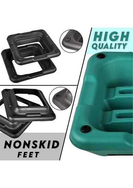 16''X16'' Adjustable High Step Aerobic Platform With 4 Risers, Height-Adjustable 4''-6''-8''-10''-12'' Step Aerobics Platform For Home Gym Exercise Fitness Workout' modelleri
