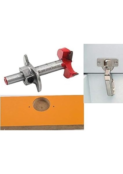 Menteşe Frezesi Pançı 2018 Model 35MM Karbür Uçlu Menteşe Yuvası Açıcı Panç Yükseklik Ayarlı fırsatları