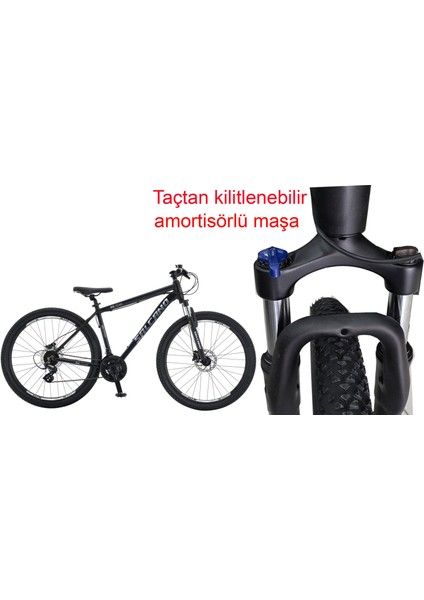 Ng Team 200 27HD 16 Kadro 24 Vites Hidrolik Disk Fren Dağ Bisikleti (155 ile 175 cm Arası Boy) fırsatları