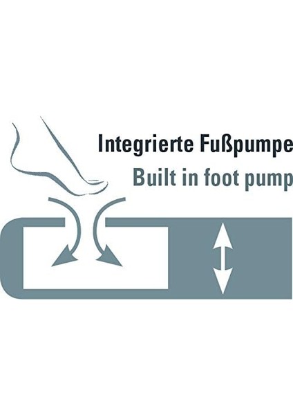 Luftbett Beam Lut, Açık Gri-Mavi, Xxl fiyatları