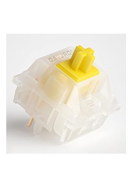 Sütlü Sarı Pro Anahtarları Önceden Yağlanmış 5 Pinli Lineer Klavye Anahtarları Mx Mekanik Klavye Için (70 Parça, Sarı) fiyatları