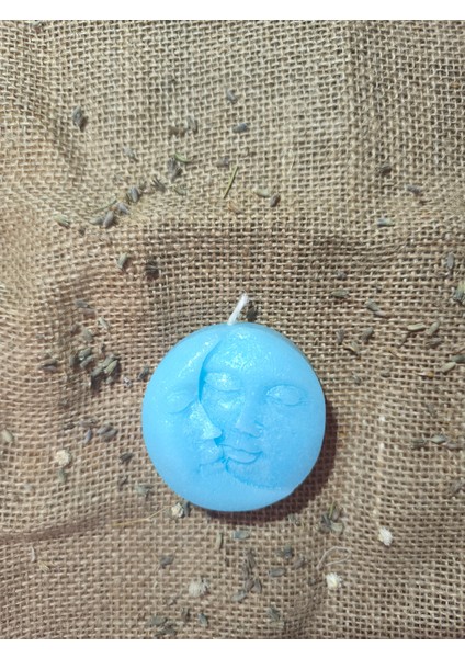 Güneş ve Ay Yüzlü Dekoratif Mum, Tek Renk fiyatları