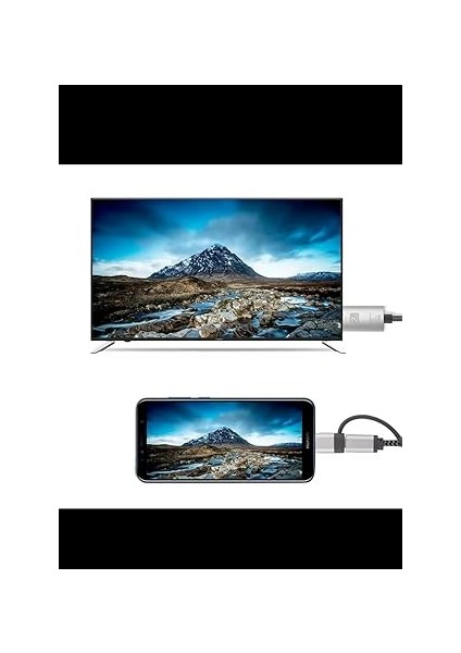 HDMI Dönüştürücü Kablo, 1080P Hd Görüntü, 8 Kanal Dijital Ses, 2 Metre, Akıllı Şarj Özellikli modelleri
