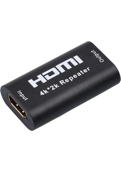 HDMI Kablo Uzatıcı Dişi Dişi Uzatıcı Repeater 4K 40 Metre Destekli Adaptör Extender