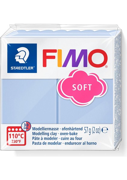 8020-T31 Soft Modelleme Kili 57 gr Açık Mavi