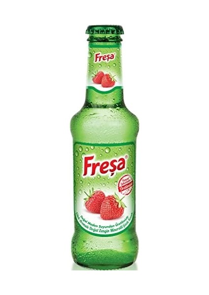 Freşa Çilek Aromalı Madensuyu 24'lü (200 ml x 24 Adet)