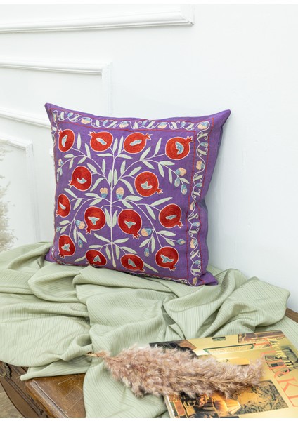 Birgos El Yapımı Suzani Kırlent 50X50 cm fiyatları