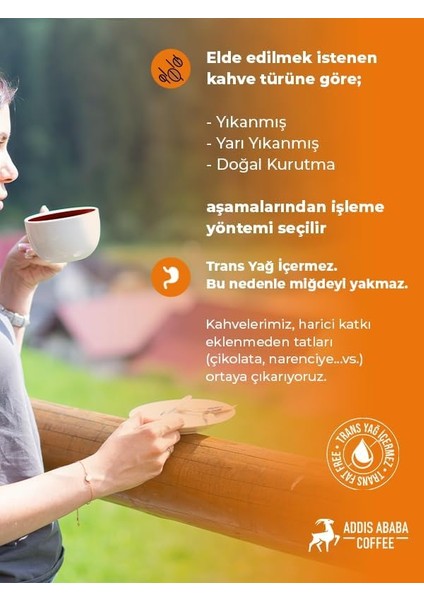 Addis Ababa Coffee - Awasa Blend Kahve 2X250 Gr. (Filtre Kahve)