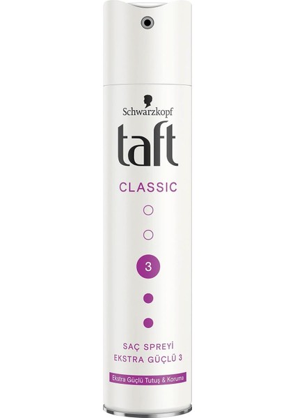 Taft Syoss Styling Ekstra Güçlü Sprey, 250 ml