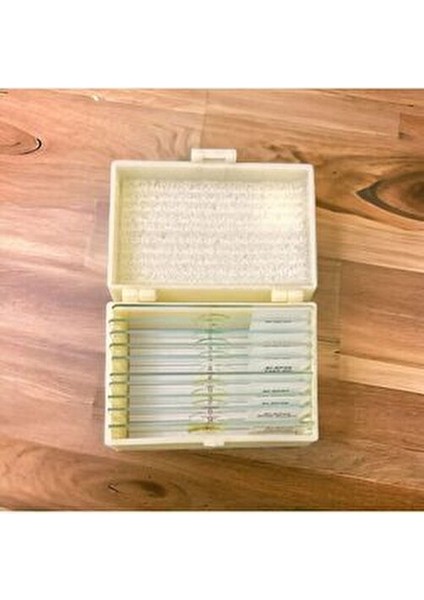 Daimi Preparat Seti Eğitim Ürünleri İçin 5 Parça Kaliteli Malzemeden Üretilmiştir