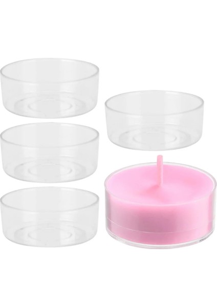 Mum Eritme Kabı 750 ml Mika Mumluk 5 Adet Mum Kabı Mum Yapım Seti Yılbaşı Mum Seti fiyatları