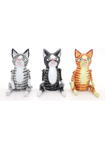 Ahşap Sallanan Kedi