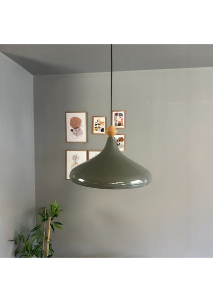 Antrasit Tekli Avize Küçük Q Başlık Sarkıt Salon Mutfak Pastane Lamba Aydınlatma Avizeler