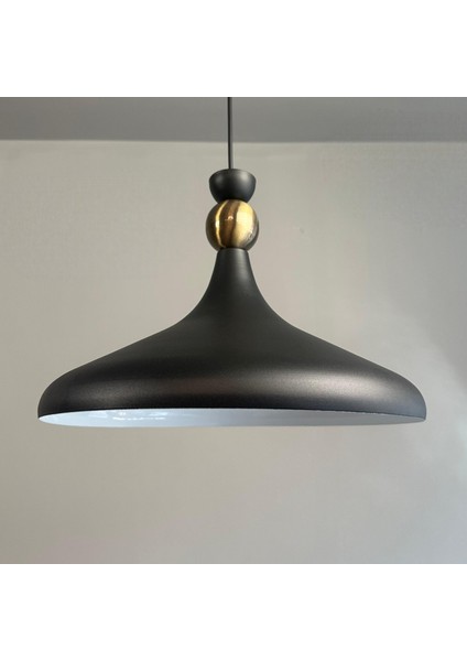 Champion Siyah Eskitme Şapka Başlık Tekli Avize Sarkıt Salon Mutfak Cafe Butik Aydınlatma Avizeler modelleri