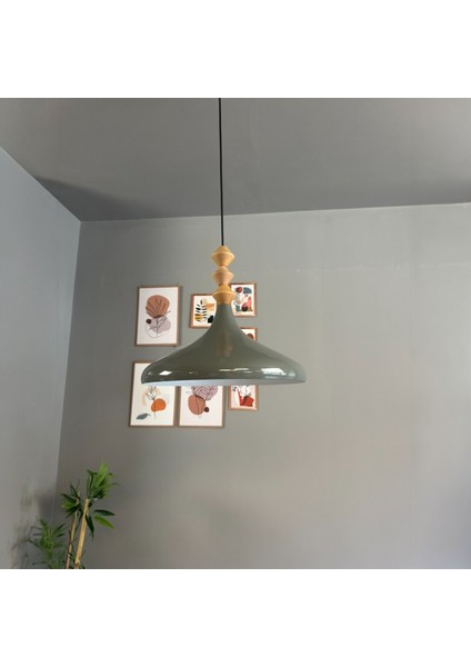 Antrasit Q Ahşap Tekli Avize Sarkıt Salon Mutfak Cafe Butik Lamba Aydınlatma Avizeler fiyatları