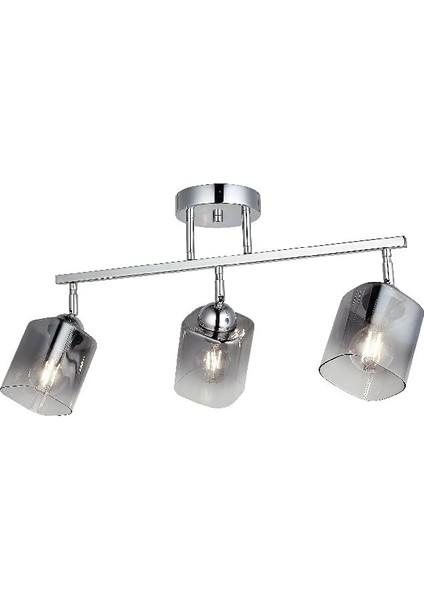 Rayo 3 Lü Krom Plafonyer 3XE27