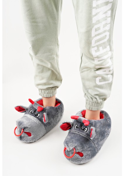 Yumuşak Taban Sevimli Hayvan Panduf Gri fiyatları