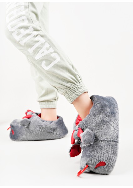 Yumuşak Taban Sevimli Hayvan Panduf Gri modelleri