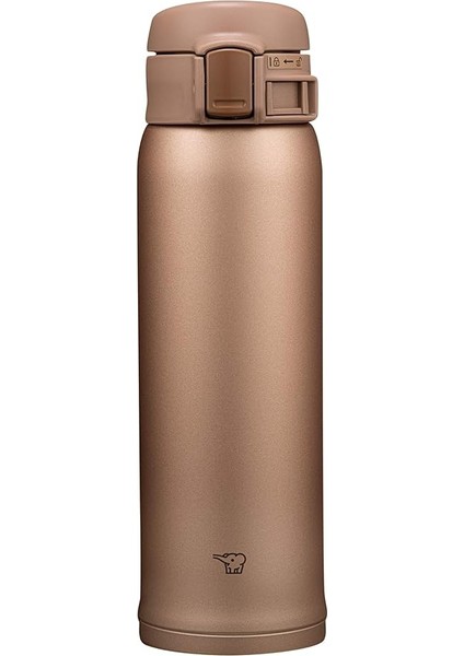 SM-SR48 Termos Bardak Matara, 0.48 Lt, Mat Altın