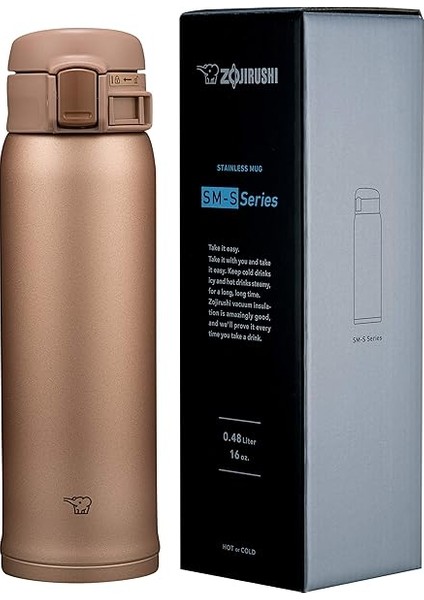 SM-SR48 Termos Bardak Matara, 0.48 Lt, Mat Altın fiyatları