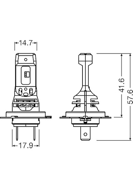 H7 Night Breaker LED Speed,trafiğe Çıkma Onaylı, 6000 K, Hızlı Kurulum, Mekanik Aksesuar Gerekmez, LEDEC02 Entegre fırsatları