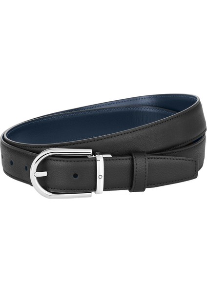 At Nalı Parlak Paladyum Finish Pin Tokalı Kemer 128756