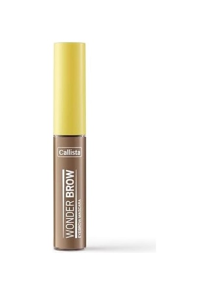 Callista Wonder Brow Eyebrow Mascara Kaş Maskarası 01 Blonde, Kahverengi