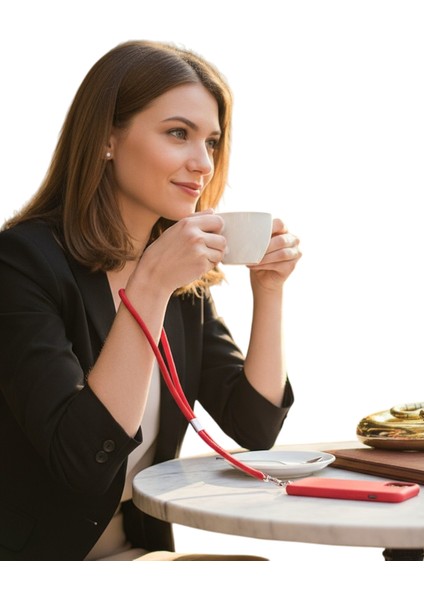 KIRMIZI PARACORD TELEFON EL ASKISI TÜM KILIFLARA UYUMLU fırsatları