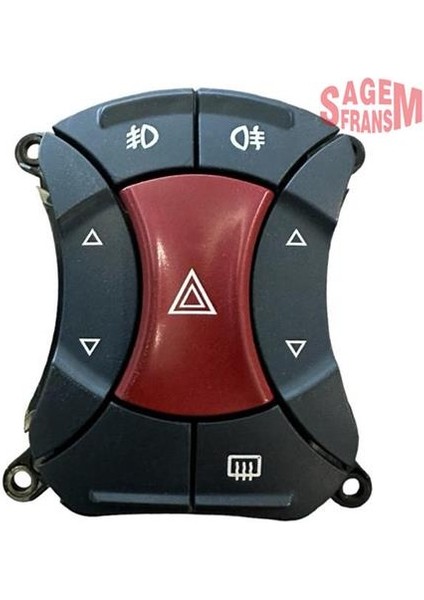 Mtxdpn Dörtlü Flaşör Cam Açma Düğmesi Doblo