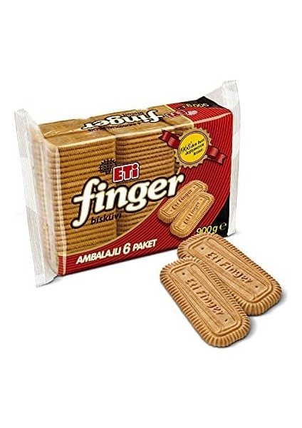 Eti Finger Bisküvi 6 x 150 G modelleri