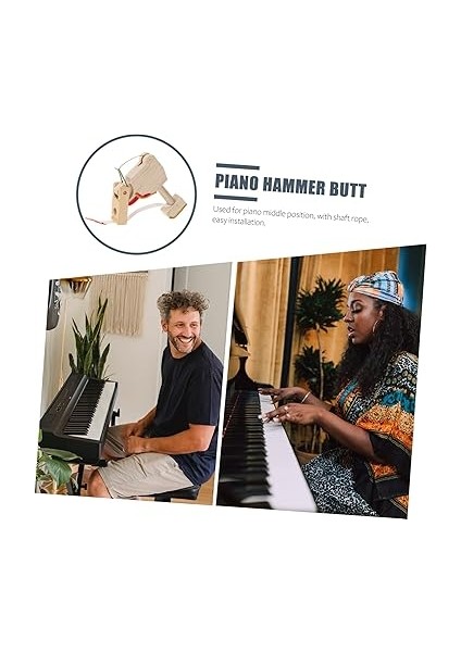 6 Adet Eylem Aksesuarları Piyano Klavyesi Klavye Klavyesi Piyano Çekiç Yedek Kırbaç Flanşı Piyano Yedek Dik Piyano Çekiç Piyano Çekiç Popo Keytar Ahşap Dikey fiyatları